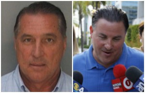 mayors hellos busted homestead holiday lakes miami pizzi bateman steve michael reporters courthouse mugshot federal talks outside left politicalcortadito