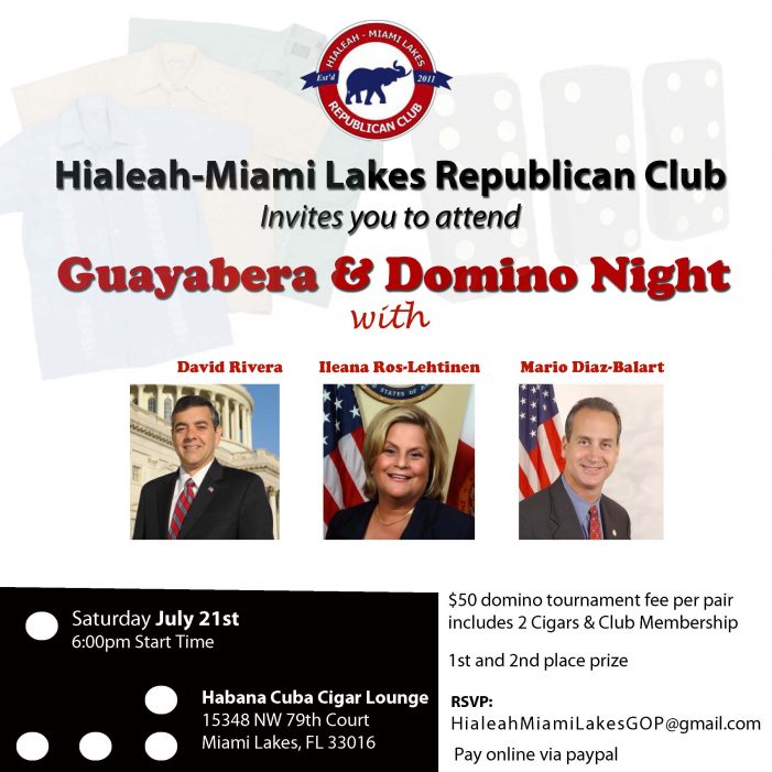 Congressional stars ‘pass’ HML GOP domino night