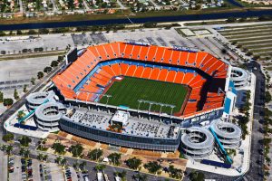 Aerial View of Dolphin Stadium