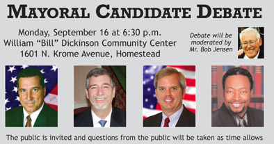 High hopes for Homestead mayoral circus show, er, debate