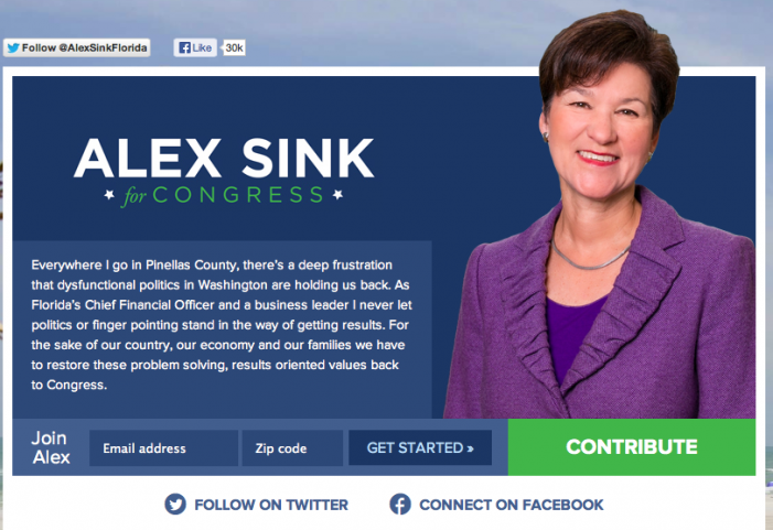 Dade Dems phone bank for Alex Sink in Pinellas County