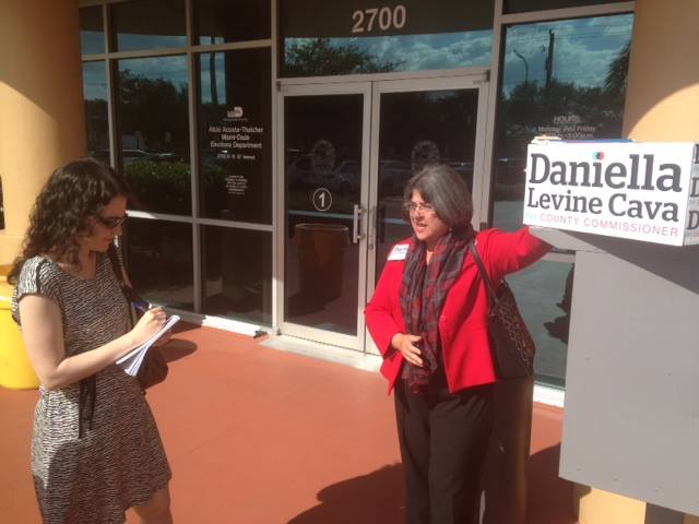 Candidate Daniella Levine Cava submits petitions to qualify