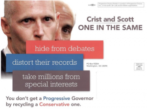 Scott, Crist, Progressive Choice Florida