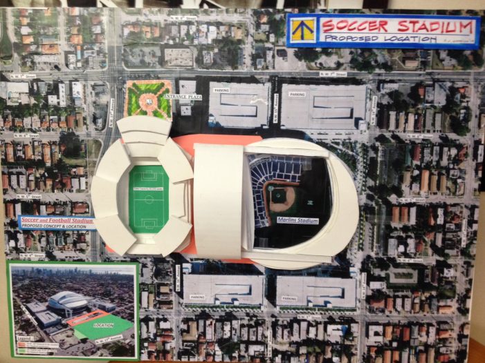 Xavier Suarez draws plans for Little Havana soccer stadium