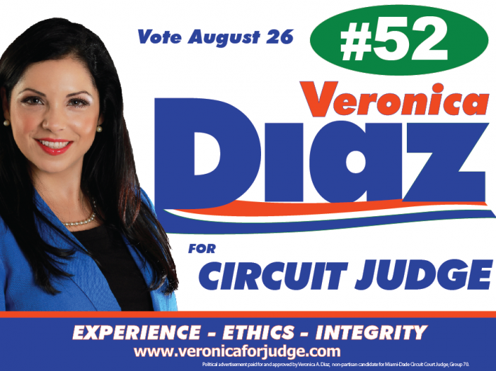 More on Ultra bad judicial candidate Veronica Diaz
