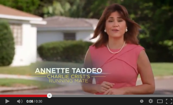 Annette Taddeo featured in her first Charlie Crist ad