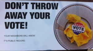 Creepy flyer