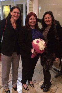 Michelle Neimeyer, Denise Galvez and Rosa Palomino