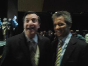 Joe Carollo when he was campaigning for then Doral Councilman Luigi Boria in 2012