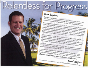Wolfson PAC mailer