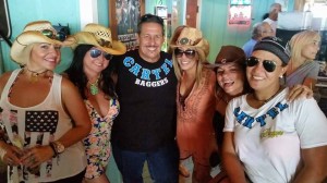 Commissioner Diaz apparently began the party at Sunset Grill in Marathon with the Cartel Baggers Motorcycle Club about 4 p.m. Friday