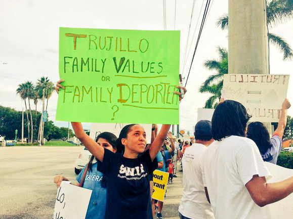 Rep. Carlos Trujillo draws protests over anti-immigrant bill