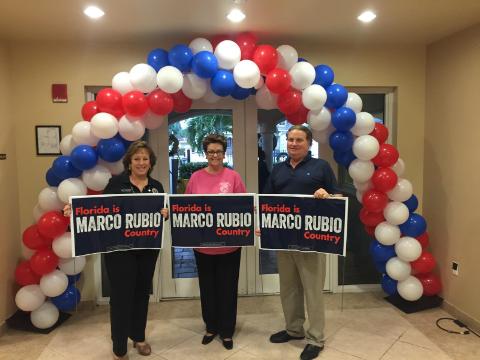 Marco Rubio comes home to low-key gig for neighbors, pals