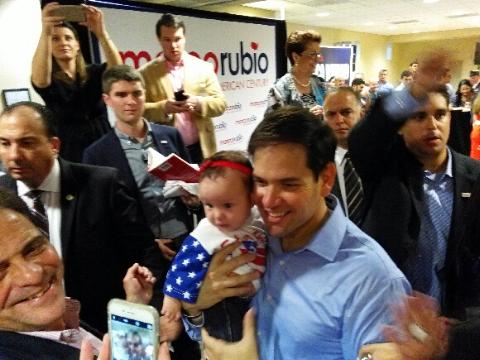 Marco Rubio revisits with West Miami crowd as ‘one of us’