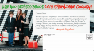 Regalado kids mailer holiday