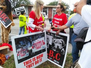 Gimenez SOTC protest