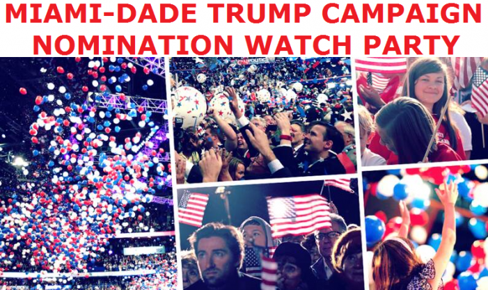 Wish you were in Cleveland? Trump watch party is for you