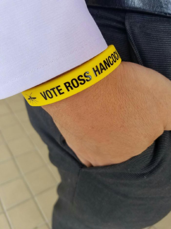 Zika politics: State House candidate has repellent wristbands