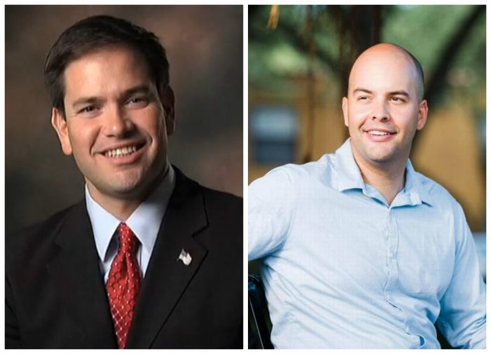 Marco Rubio stumps for Manny Cid in Miami Lakes