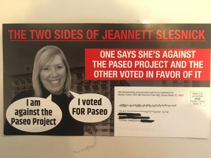 Mucho mailers mean to mislead in Coral Gables election