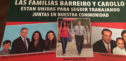 Joe Carollo implies alliance with brother, Bruno Barreiro, in mailer