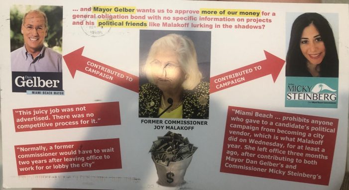 Anonymous mailer hits Miami Beach Mayor Dan Gelber and commissioner