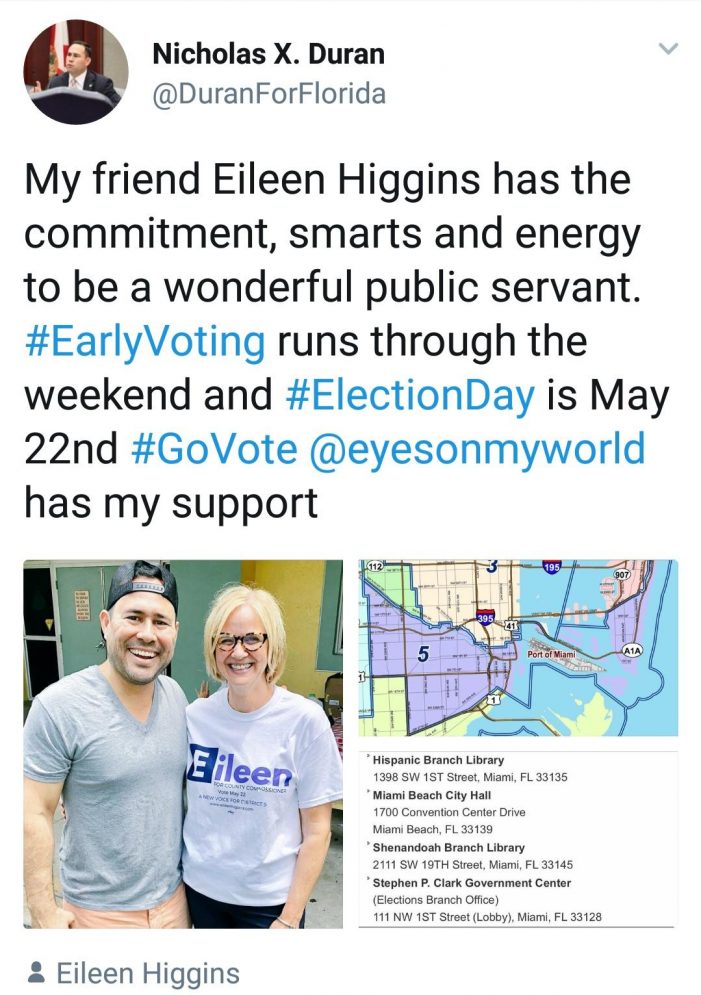 Dems push full court press for Eileen Higgins in special District 5 county race