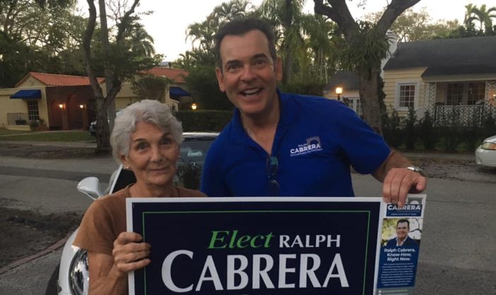 Ralph Cabrera’s commission race advantage: others are unelectable