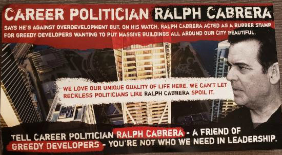 Secretly funded PAC attacks Ralph Cabrera with mystery mailers, lies