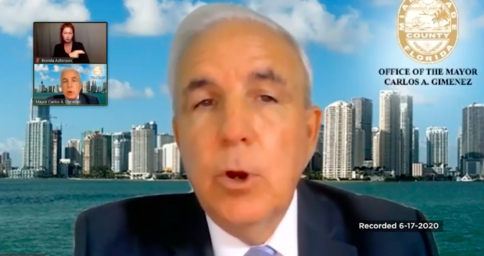 COVID19 spike in Miami-Dade makes Mayor Carlos Gimenez warn businesses