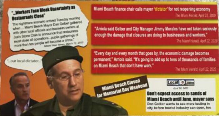 Miami Beach mystery mailer attacks ‘dictator’ Dan Gelber’s COVID response
