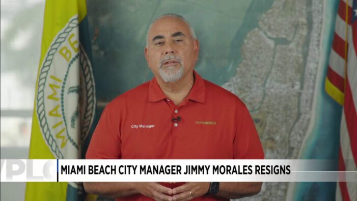 Miami Beach manager Jimmy Morales resigns to pursue political voice, more
