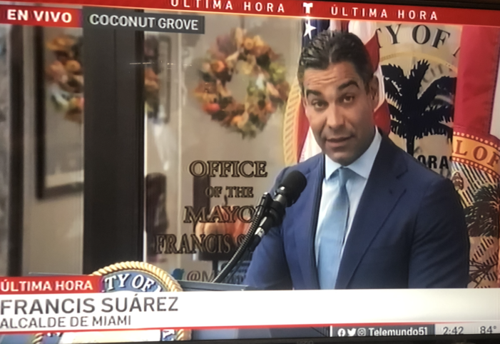 Francis Suarez is the absent Mayor VIP of Miami — MIA at the worst time