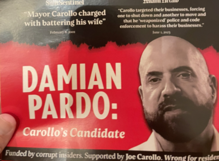 Last minute attacks on Miami candidate Damian Pardo are from dark $$ PAC