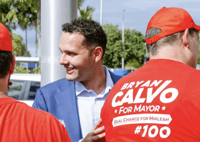 Bryan Calvo breaks the Hialeah machine, wins mayor’s race outright