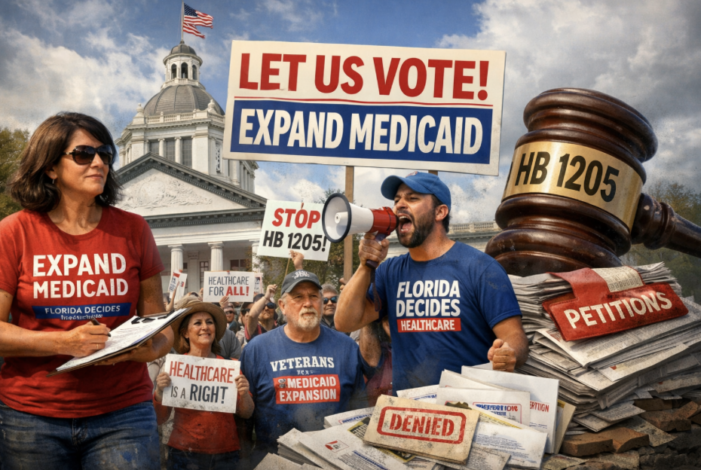 Florida Decides Healthcare is back with petition drive for Medicaid expansion