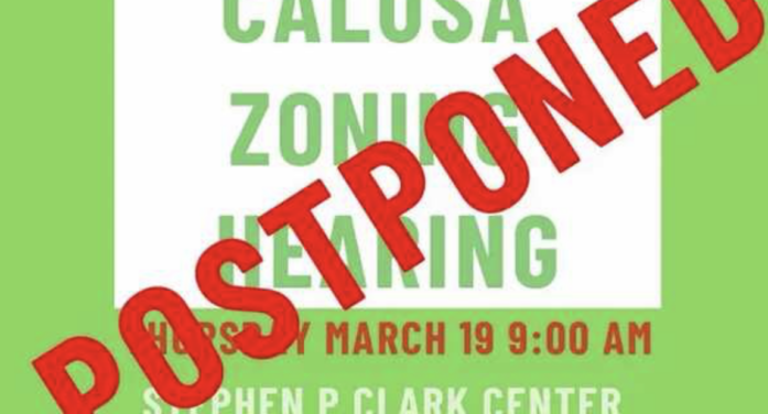 Calusa gets another reprieve — because the two sides are actually talking
