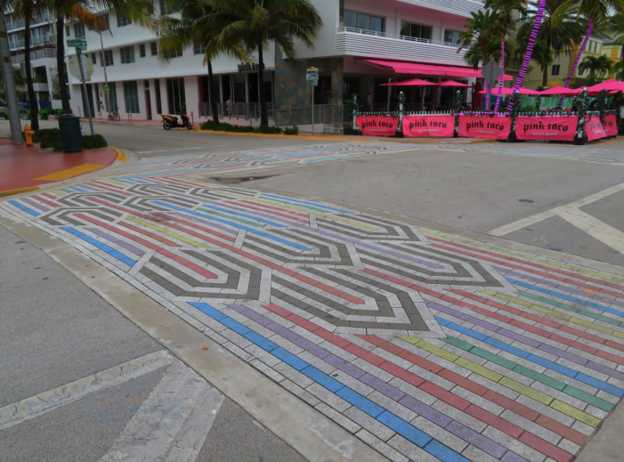 Miami Beach 1, Tallahassee 0, as city rebuilds rainbow crosswalk in sidewalk