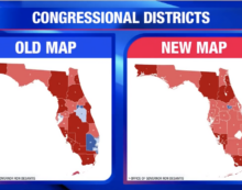 Tallahassee changes congressional maps to give GOP advantage mid election
