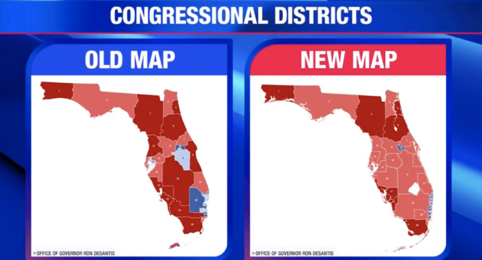 Tallahassee changes congressional maps to give GOP advantage mid election
