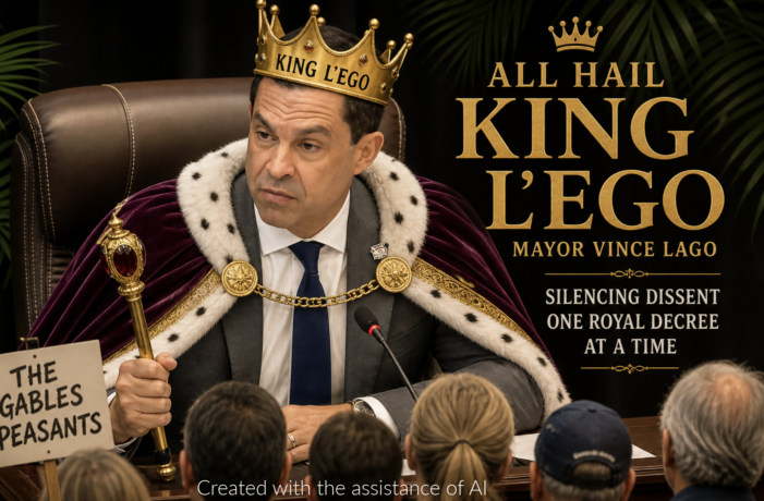 Long live the King? Vince Lago silences critic after ‘royal’ remark at meeting