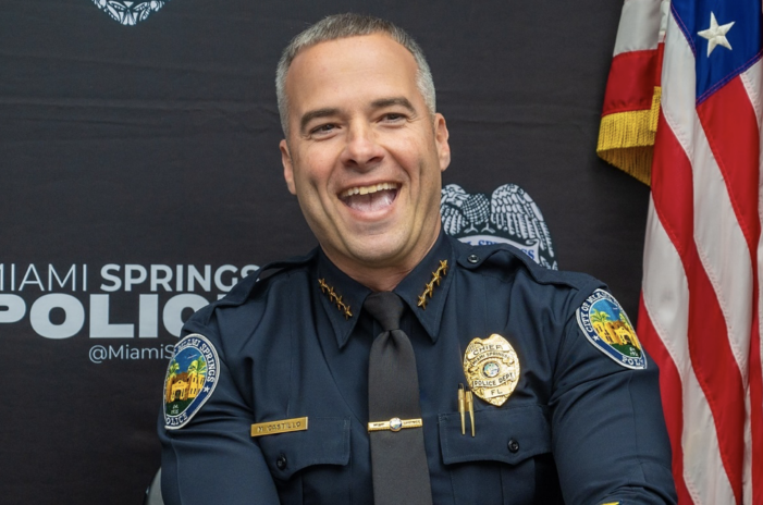 Police dominoes: Matthew Castillo moves from Miami Springs to Doral