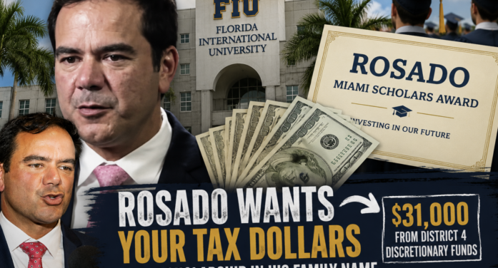 Miami Commissioner Ralph Rosado seeks public funds for ‘Rosado Scholars’