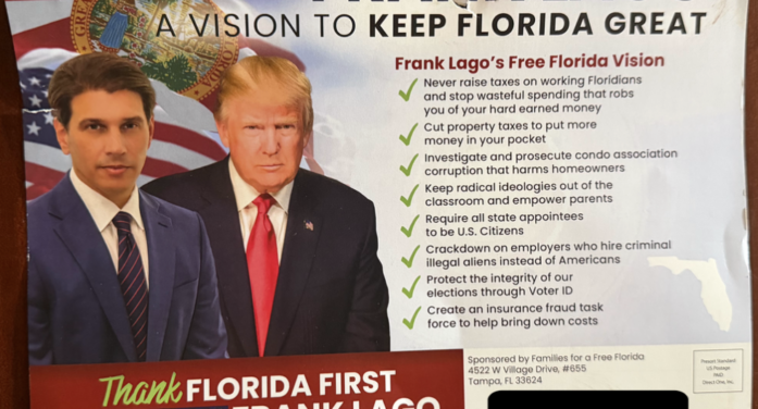 ‘Fishy Frank’ Lago goes fishing for Trump voters in HD 113 GOP primary