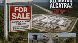 FOR SALE: One slightly used Alligator Alcatraz; serious conservationists only